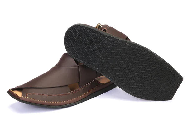 Luxury Zalmi Blue Peshawari Chappal