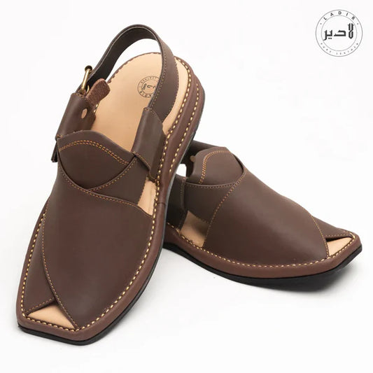 Luxury Zalmi Blue Peshawari Chappal