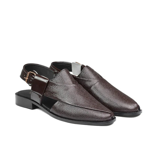 Handmade Choco Peshawari Sandal-04